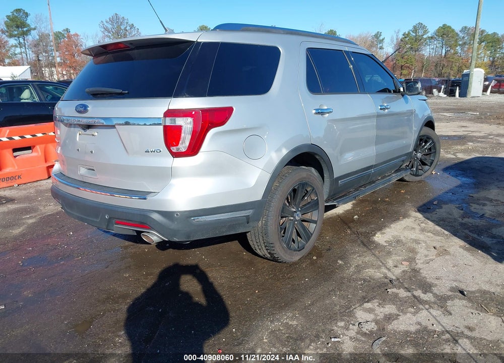 2018 FORD EXPLORER LIMITED VIN: 1FM5K8F88JGA36695