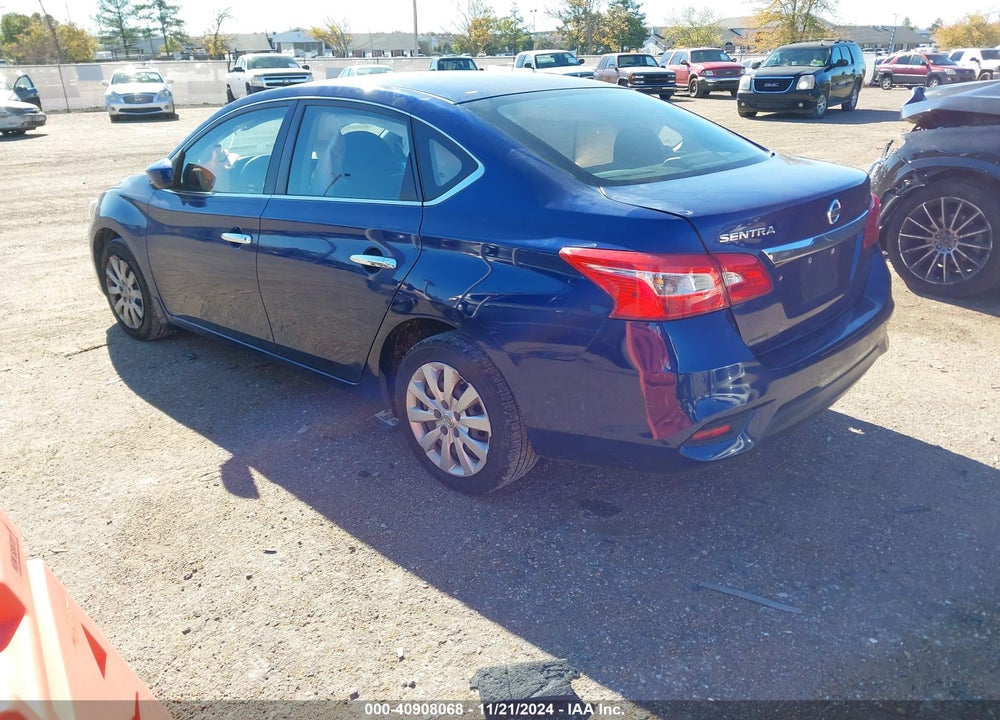 2016 NISSAN SENTRA S VIN: 3N1AB7AP4GY249911