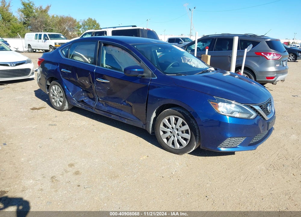 2016 NISSAN SENTRA S VIN: 3N1AB7AP4GY249911