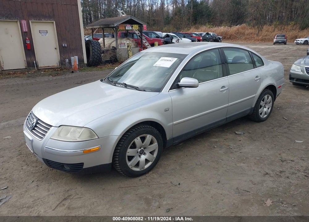 2003 VOLKSWAGEN PASSAT GLX VIN: WVWTH63B43P116318