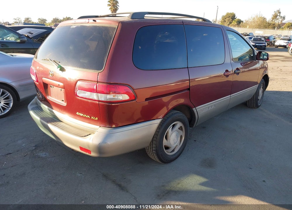 2001 TOYOTA SIENNA XLE VIN: 4T3ZF13C11U351238