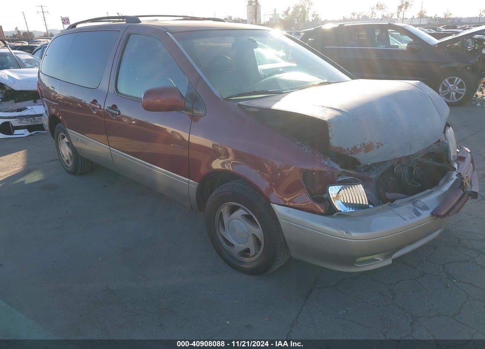 2001 TOYOTA SIENNA XLE VIN: 4T3ZF13C11U351238