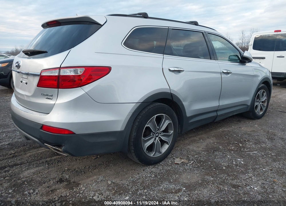 2014 HYUNDAI SANTA FE LIMITED VIN: KM8SNDHF6EU047734