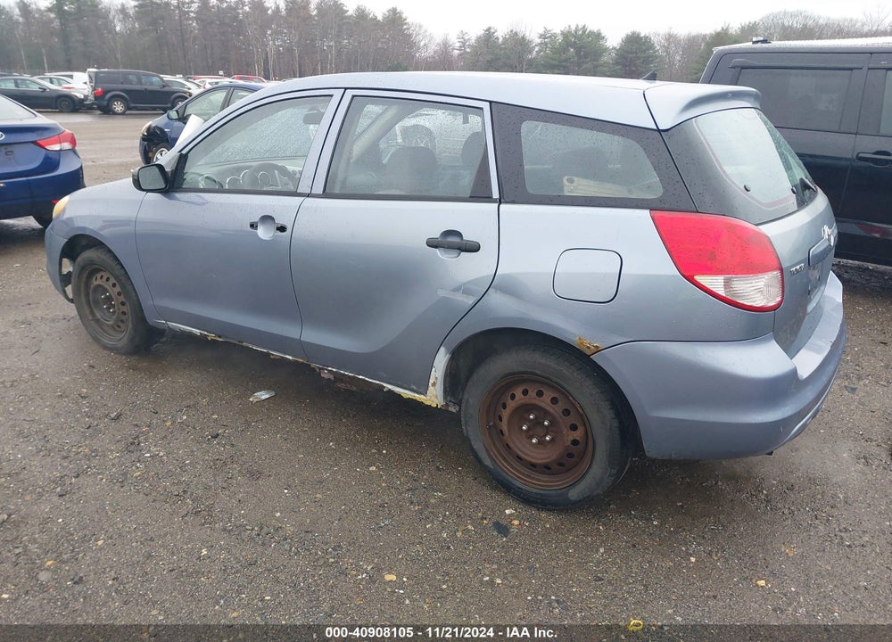 2004 TOYOTA MATRIX STANDARD VIN: 2T1KR32E74C299409