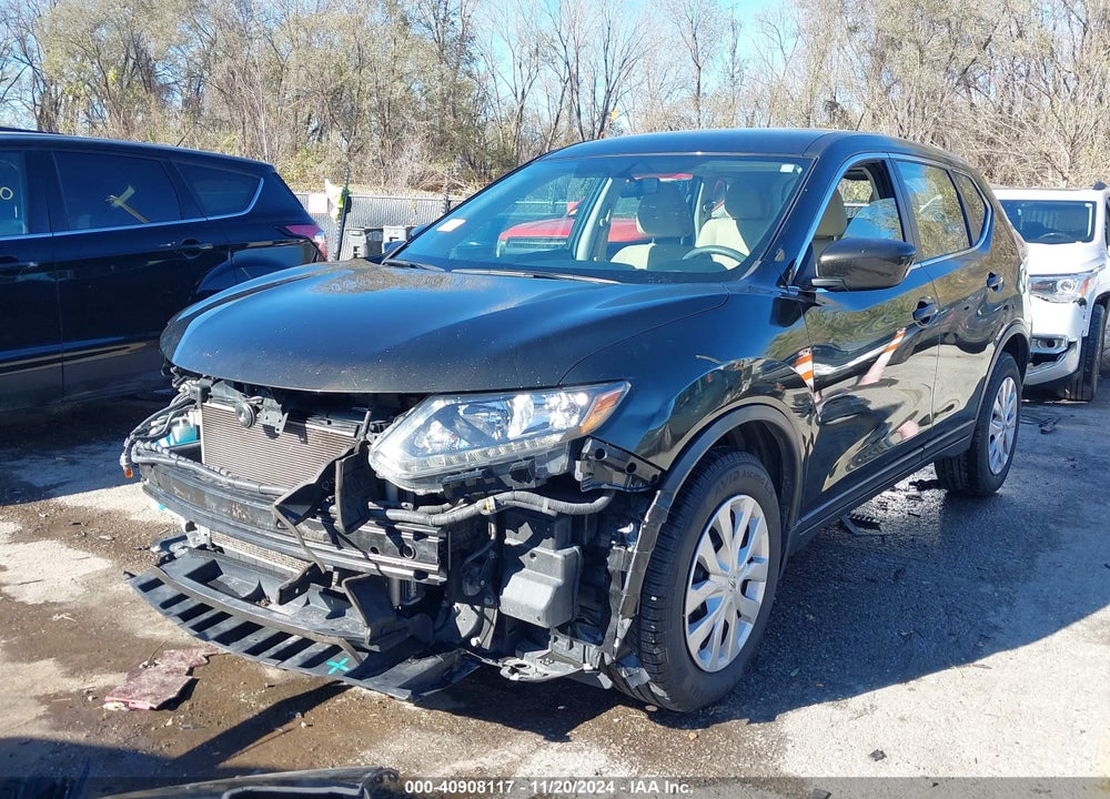 2016 NISSAN ROGUE S VIN: 5N1AT2MTXGC760016