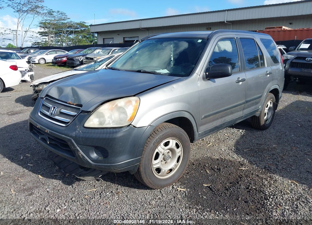 2006 HONDA CR-V LX VIN: JHLRD685X6C021821