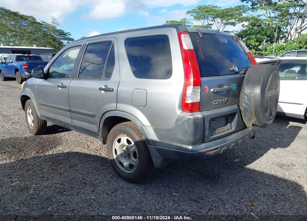 2006 HONDA CR-V LX VIN: JHLRD685X6C021821