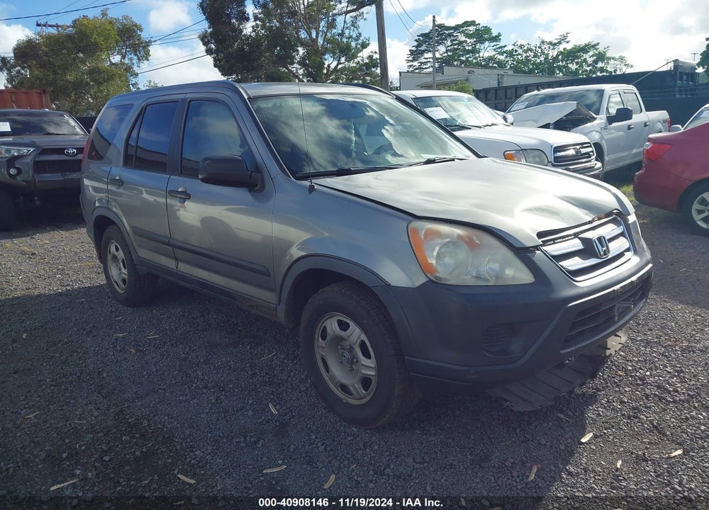 2006 HONDA CR-V LX VIN: JHLRD685X6C021821