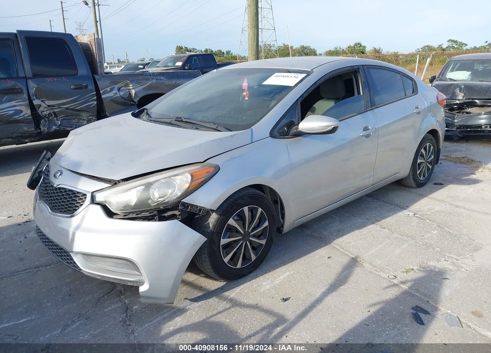 2015 KIA FORTE LX VIN: KNAFK4A60F5343270