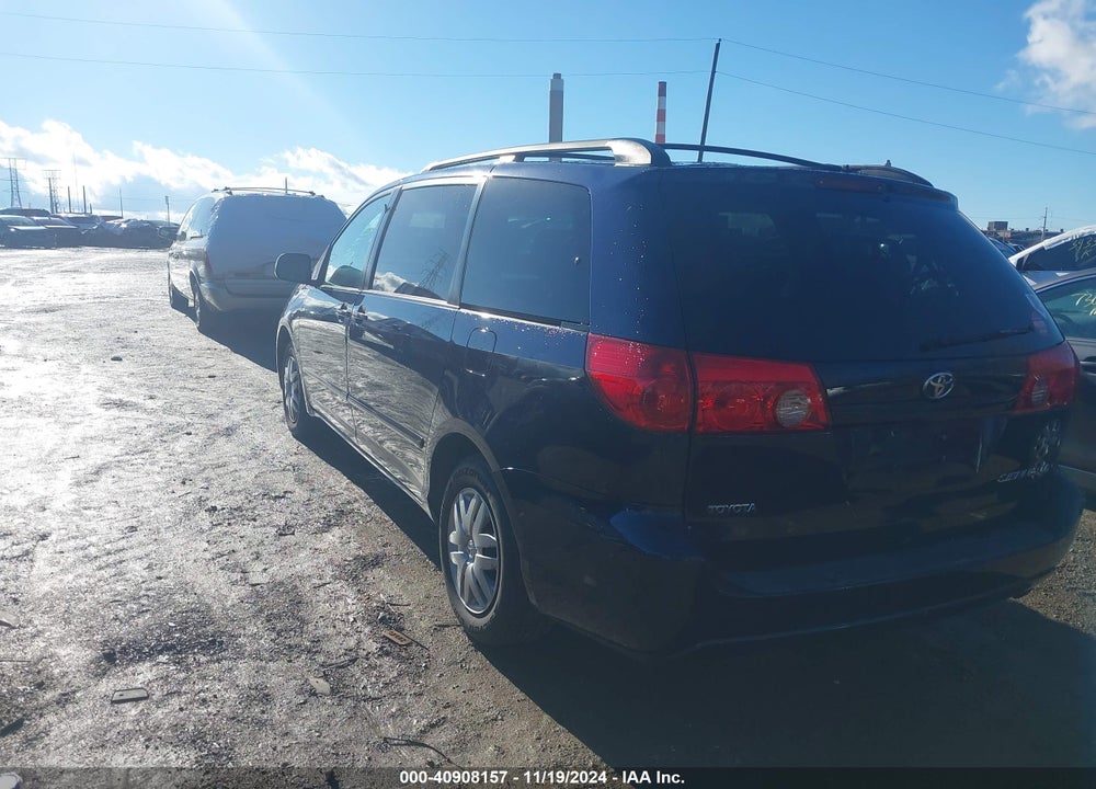 2007 TOYOTA SIENNA LE VIN: 5TDZK23C37S098743