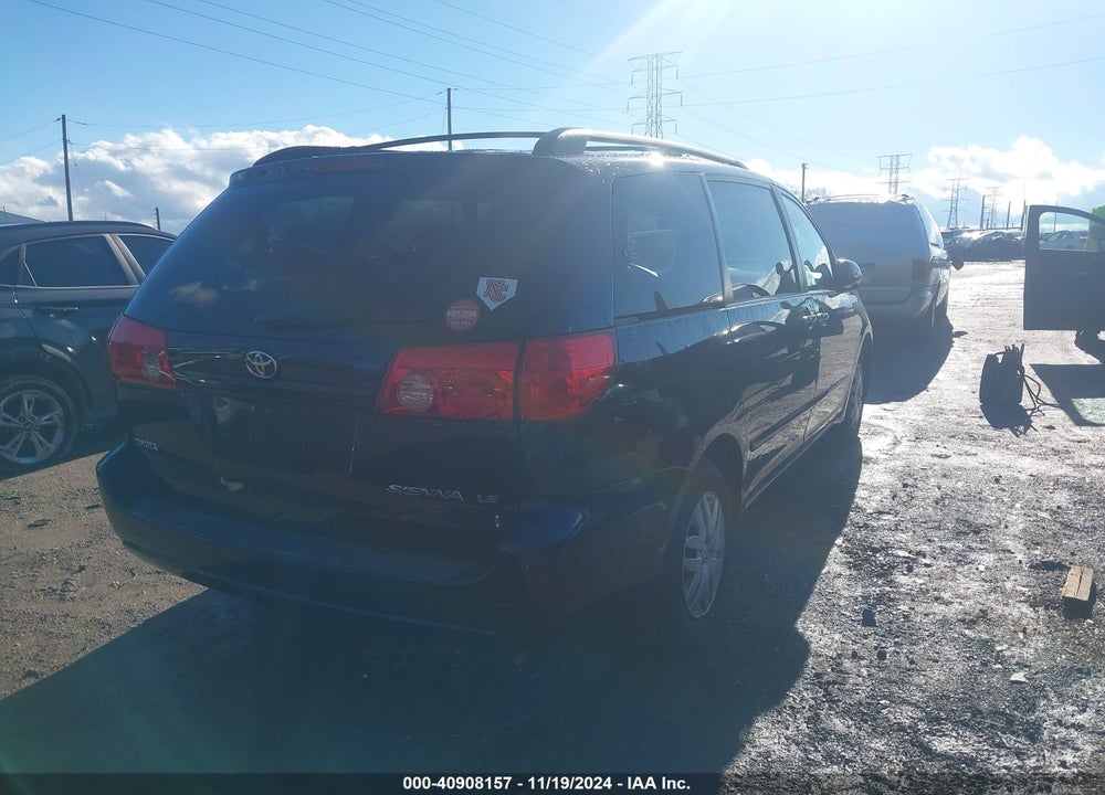 2007 TOYOTA SIENNA LE VIN: 5TDZK23C37S098743