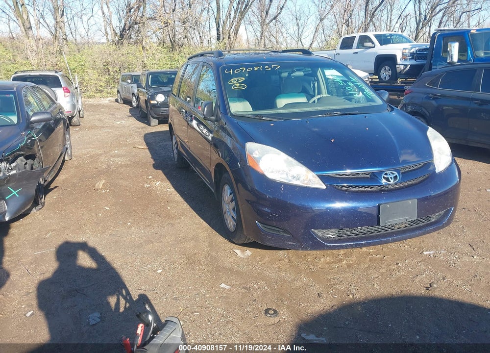 2007 TOYOTA SIENNA LE VIN: 5TDZK23C37S098743