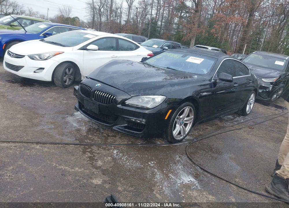 2013 BMW 650I GRAN COUPE VIN: WBA6B4C56DD098644
