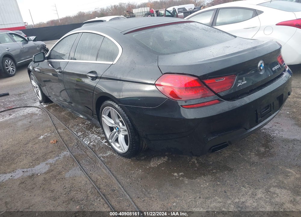 2013 BMW 650I GRAN COUPE VIN: WBA6B4C56DD098644