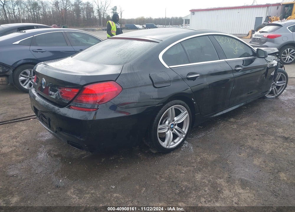 2013 BMW 650I GRAN COUPE VIN: WBA6B4C56DD098644
