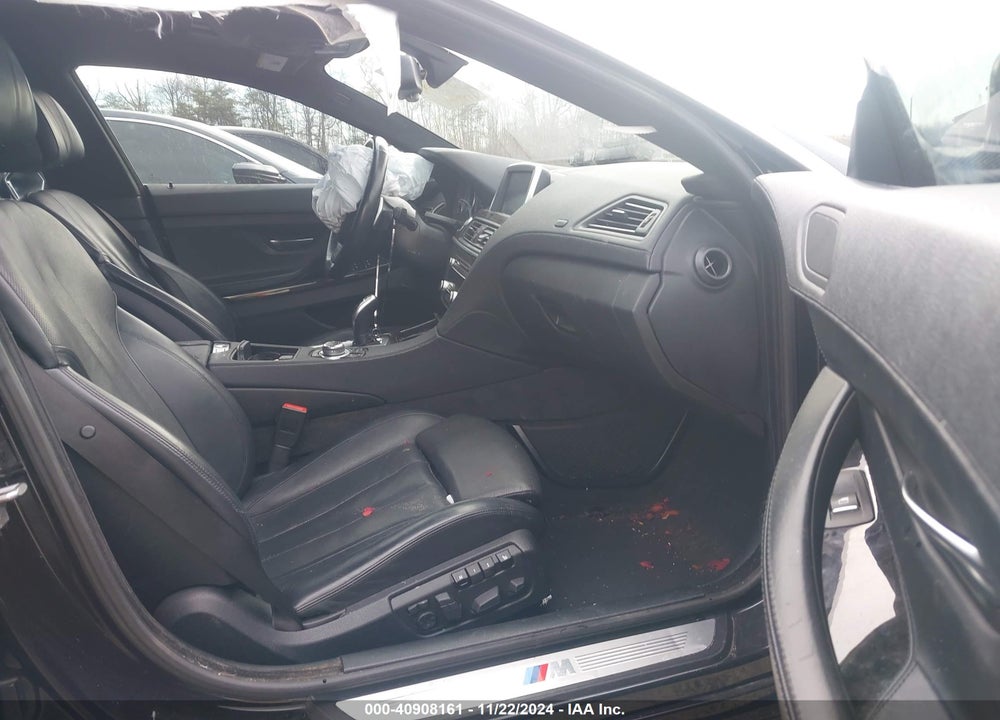 2013 BMW 650I GRAN COUPE VIN: WBA6B4C56DD098644