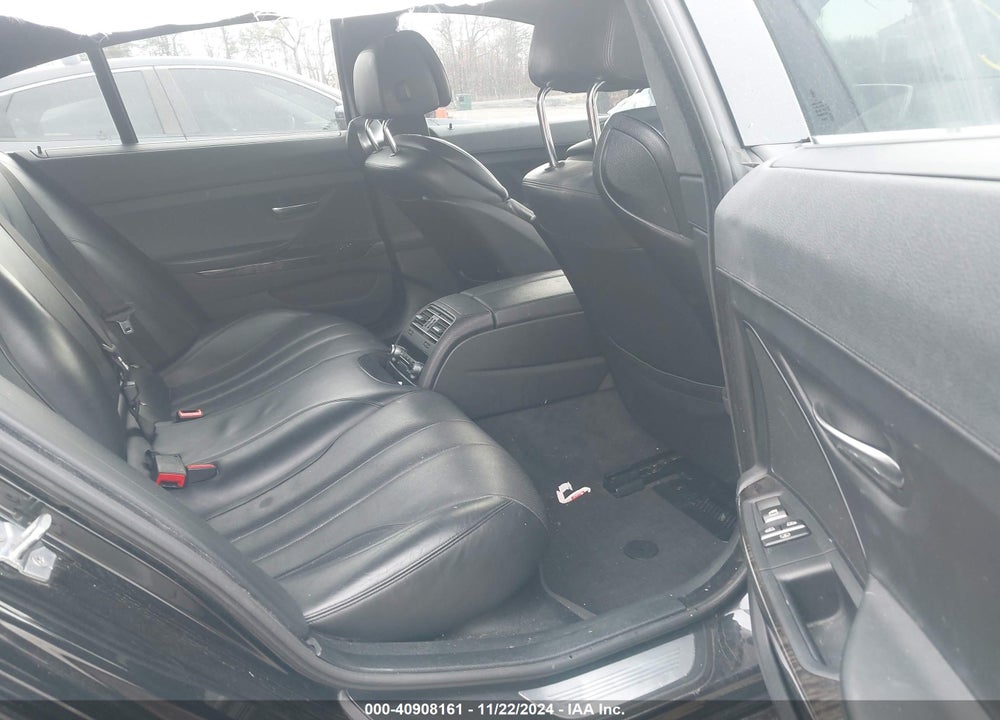 2013 BMW 650I GRAN COUPE VIN: WBA6B4C56DD098644