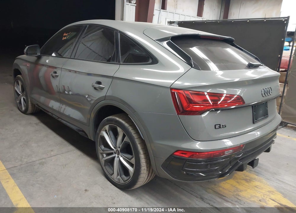 2024 AUDI Q5 SPORTBACK PREMIUM PLUS 45 TFSI S LINE QUATTRO S TRONIC VIN: WA15AAFYXR2145161