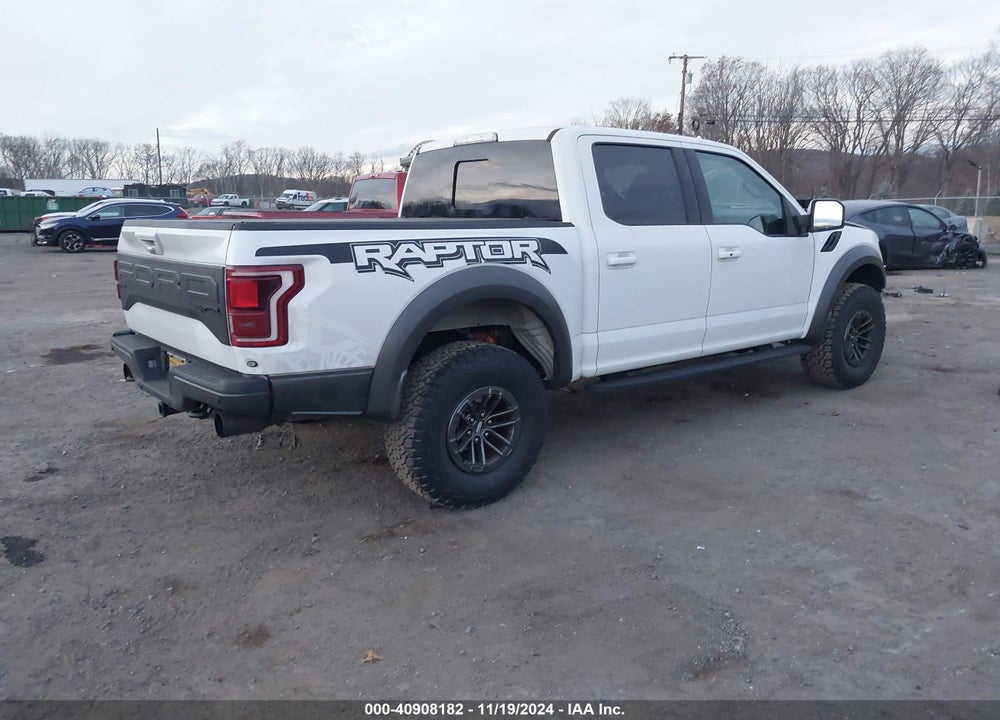 2019 FORD F-150 RAPTOR VIN: 1FTFW1RG2KFC74024