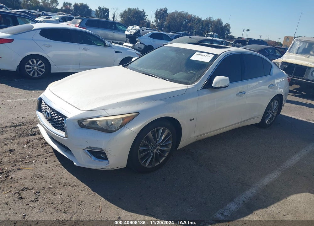 2019 INFINITI Q50 3.0T LUXE VIN: JN1EV7AP3KM510370