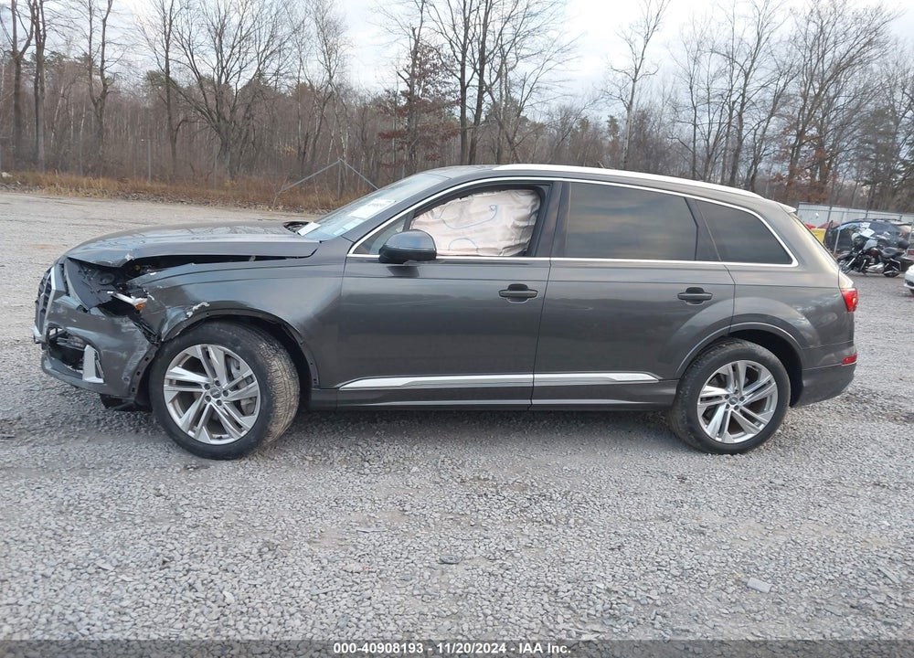 2021 AUDI Q7 PREMIUM PLUS 45 TFSI QUATTRO TIPTRONIC VIN: WA1LJAF79MD000124