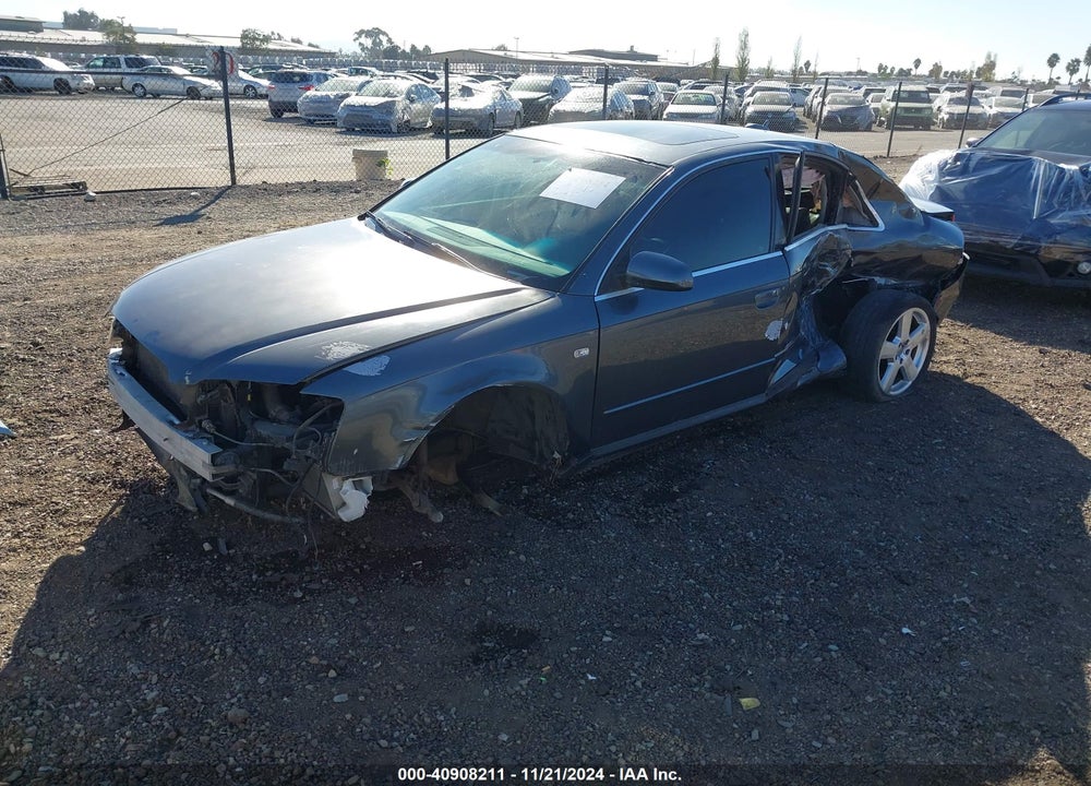 2006 AUDI A4 2.0T VIN: WAUBF78EX6A126494