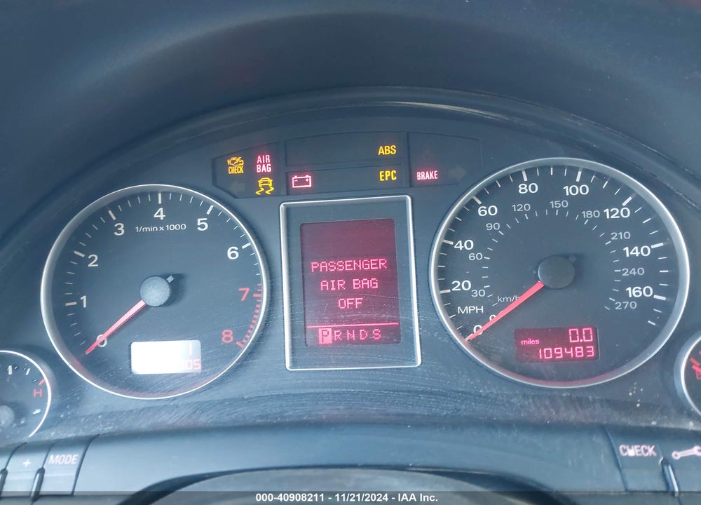2006 AUDI A4 2.0T VIN: WAUBF78EX6A126494