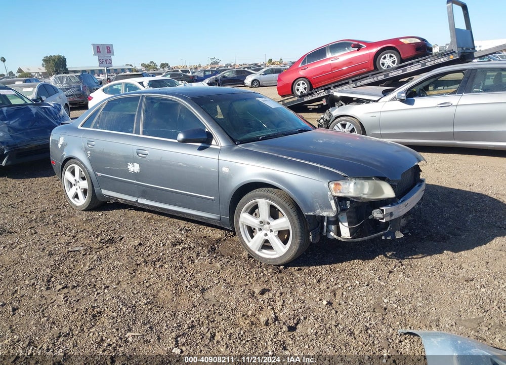 2006 AUDI A4 2.0T VIN: WAUBF78EX6A126494