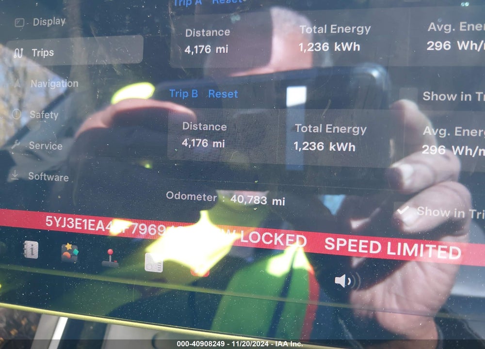 2020 TESLA MODEL 3 STANDARD RANGE PLUS REAR-WHEEL DRIVE/STANDARD RANGE REAR-WHEEL DRIVE VIN: 5YJ3E1EA4LF796943