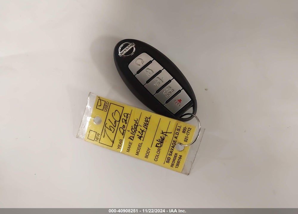 2022 NISSAN ALTIMA SV FWD VIN: 1N4BL4DV7NN314659