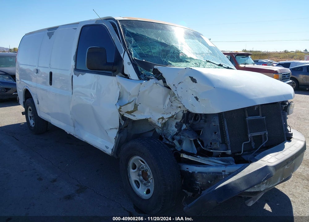 2008 CHEVROLET EXPRESS WORK VAN VIN: 1GCGG25C381180458