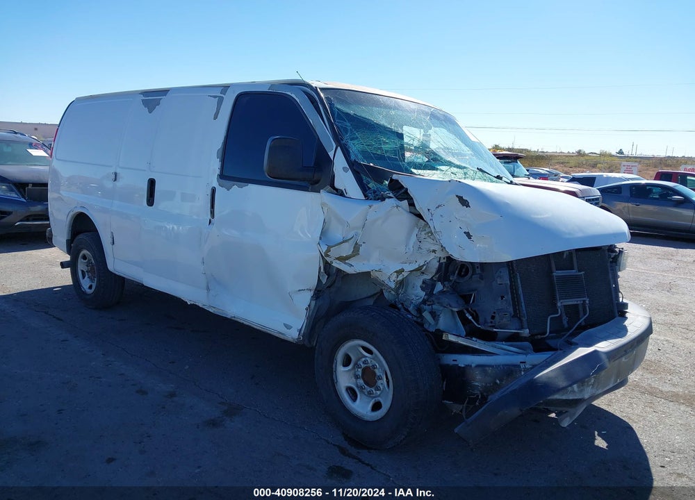 2008 CHEVROLET EXPRESS WORK VAN VIN: 1GCGG25C381180458