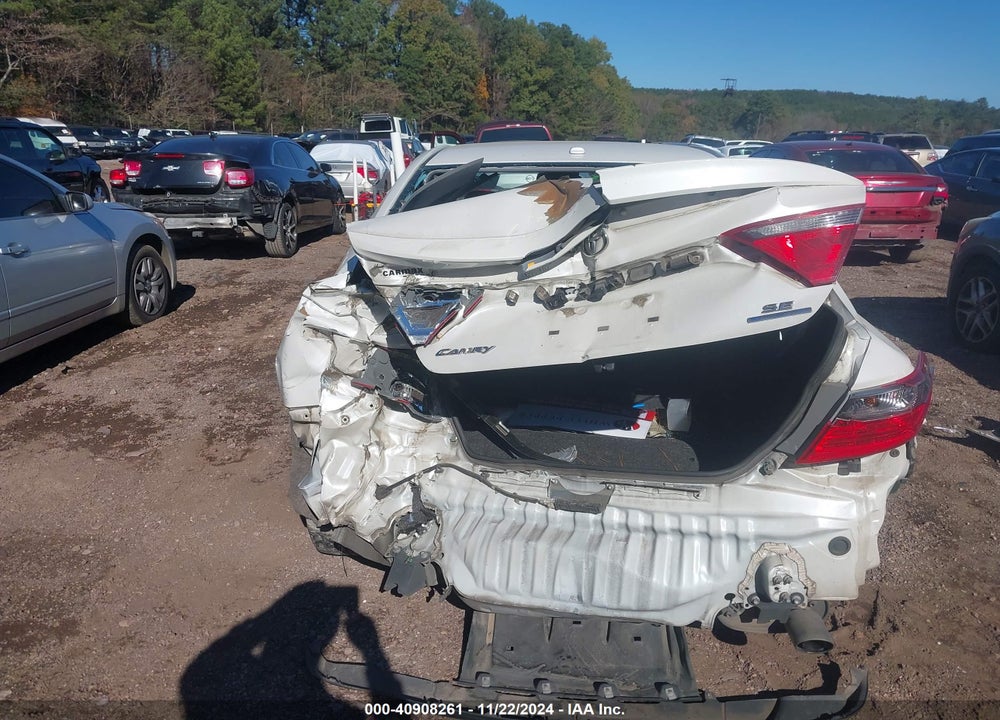 2016 TOYOTA CAMRY SE VIN: 4T1BF1FK4GU142341