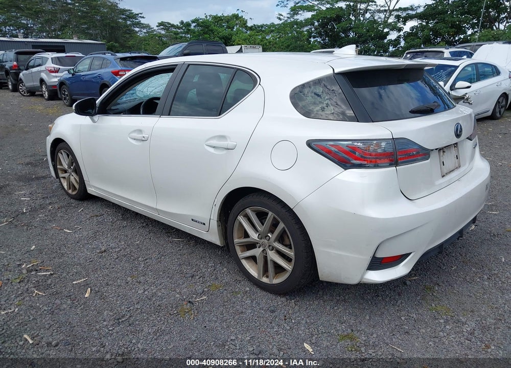 2015 LEXUS CT 200H VIN: JTHKD5BH1F2247388