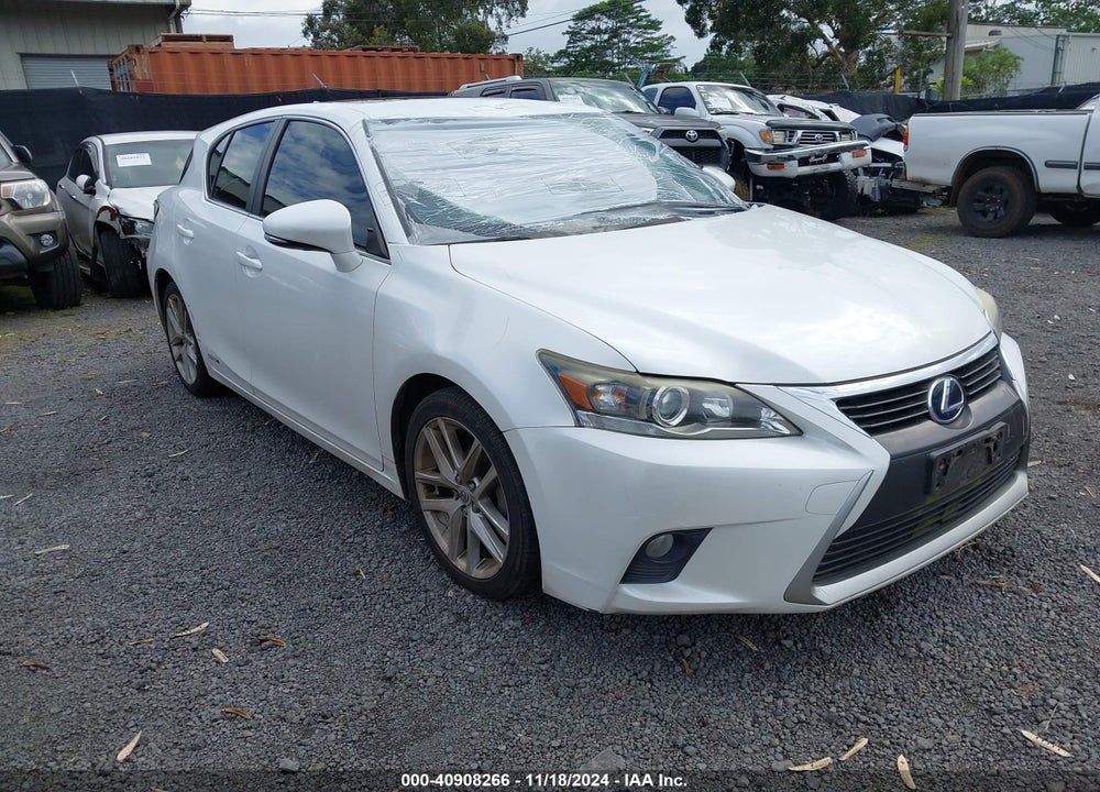 2015 LEXUS CT 200H VIN: JTHKD5BH1F2247388