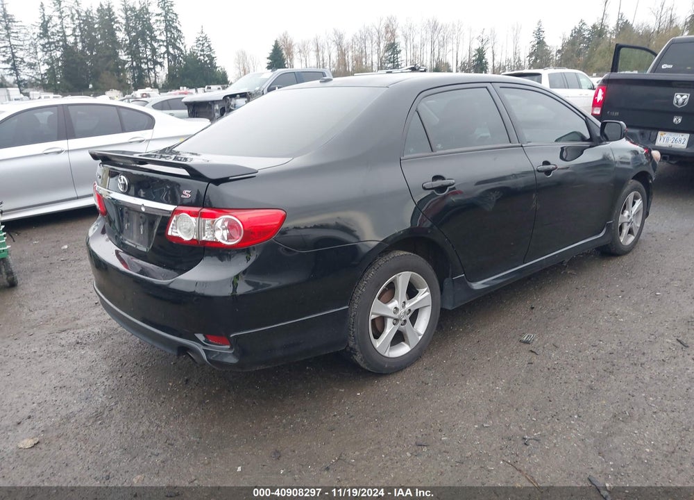 2011 TOYOTA COROLLA S VIN: 2T1BU4EE5BC602930