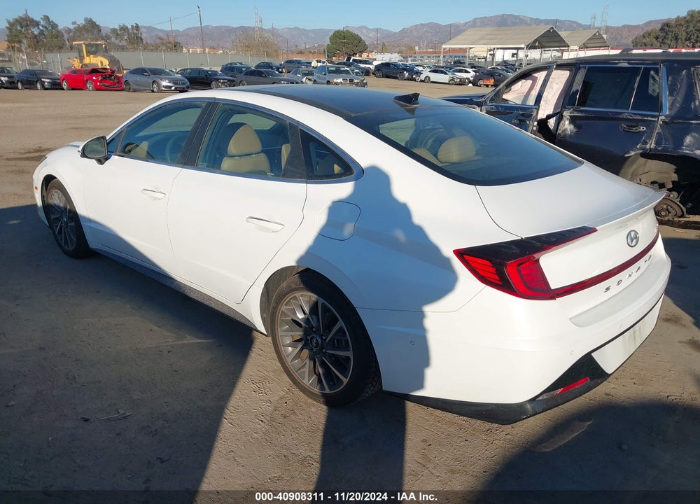 2020 HYUNDAI SONATA LIMITED VIN: 5NPEH4J27LH008853