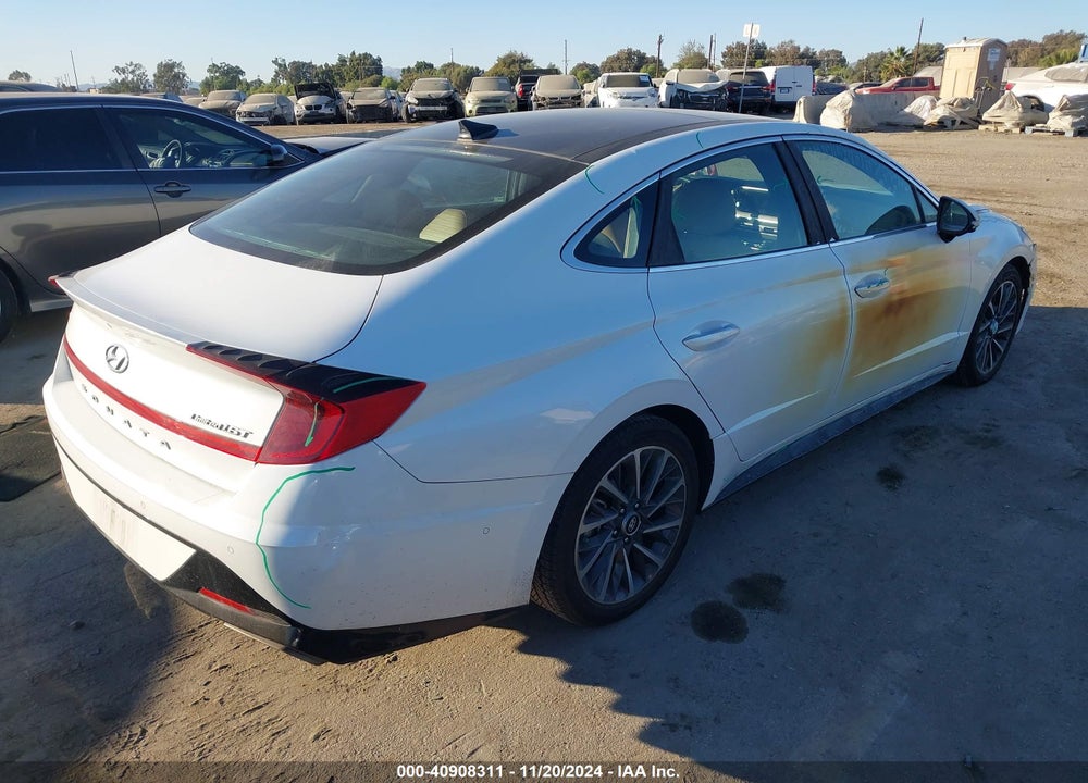 2020 HYUNDAI SONATA LIMITED VIN: 5NPEH4J27LH008853