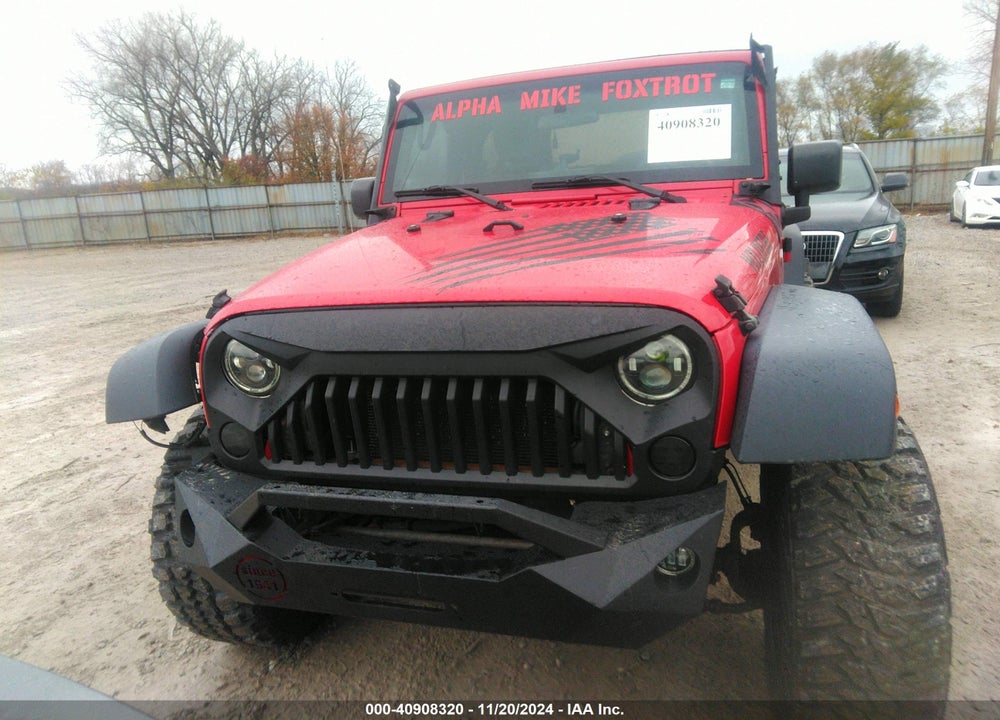 2007 JEEP WRANGLER X VIN: 1J4FA24117L128840