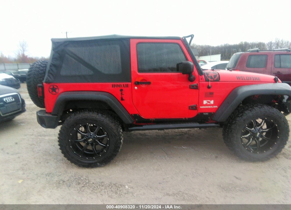 2007 JEEP WRANGLER X VIN: 1J4FA24117L128840