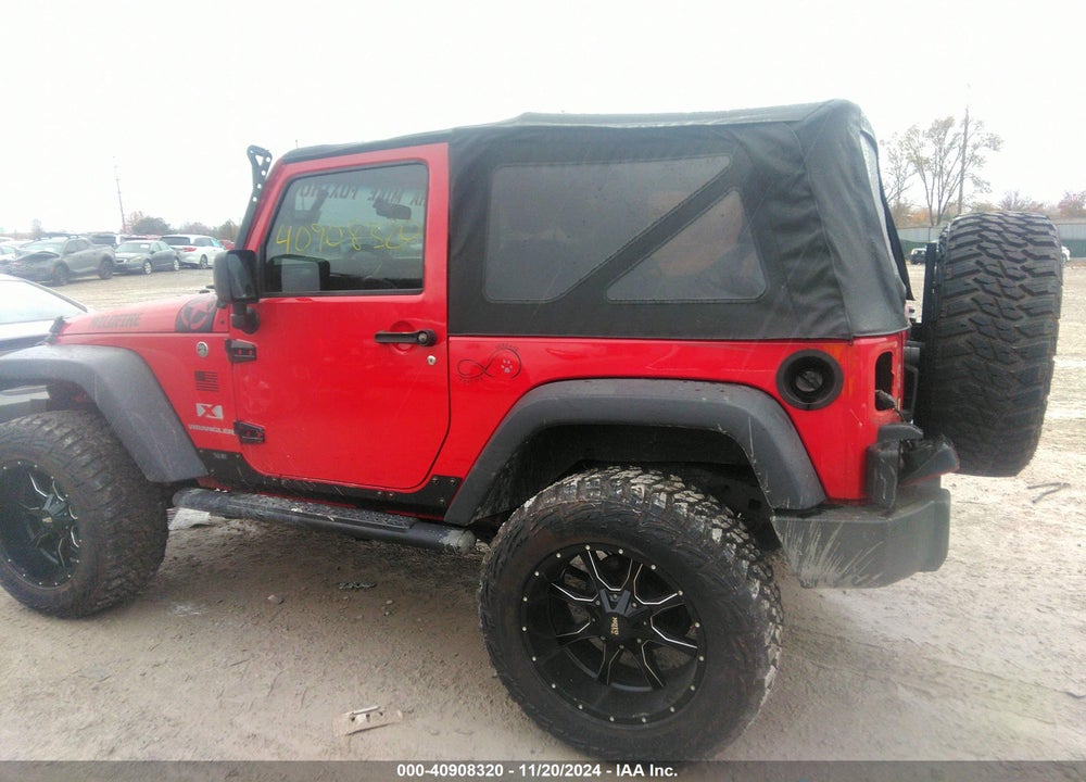 2007 JEEP WRANGLER X VIN: 1J4FA24117L128840