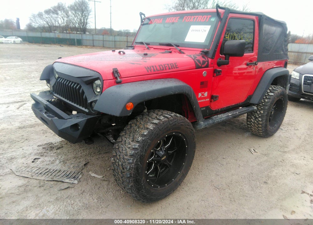 2007 JEEP WRANGLER X VIN: 1J4FA24117L128840