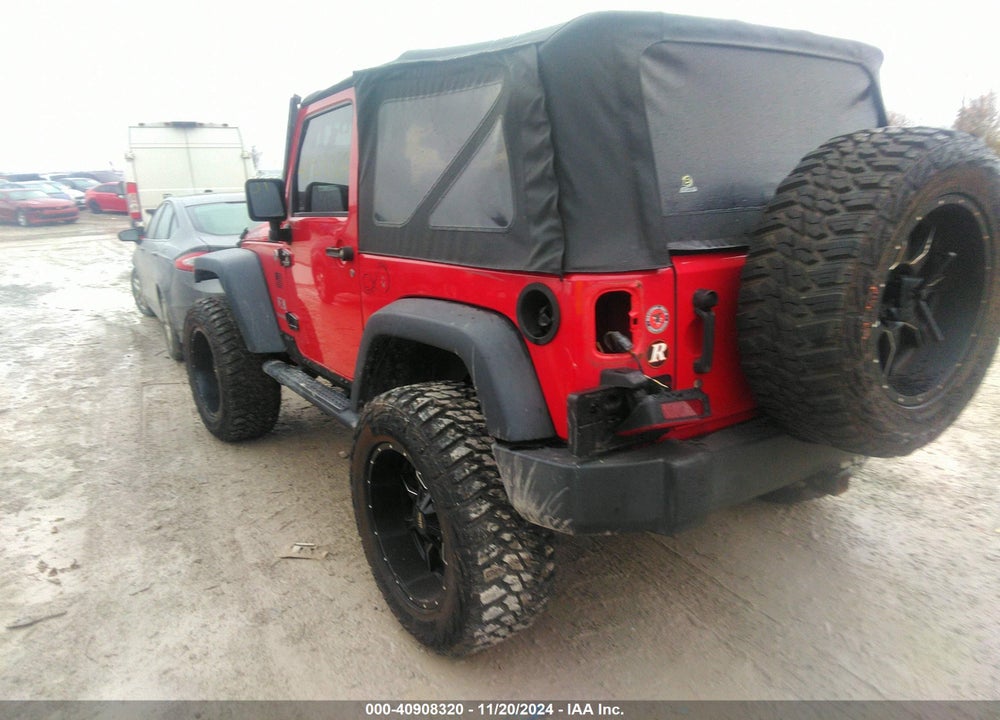 2007 JEEP WRANGLER X VIN: 1J4FA24117L128840