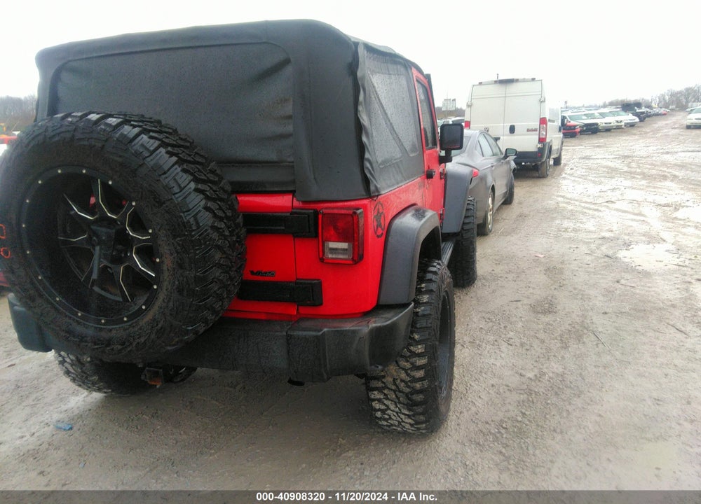 2007 JEEP WRANGLER X VIN: 1J4FA24117L128840