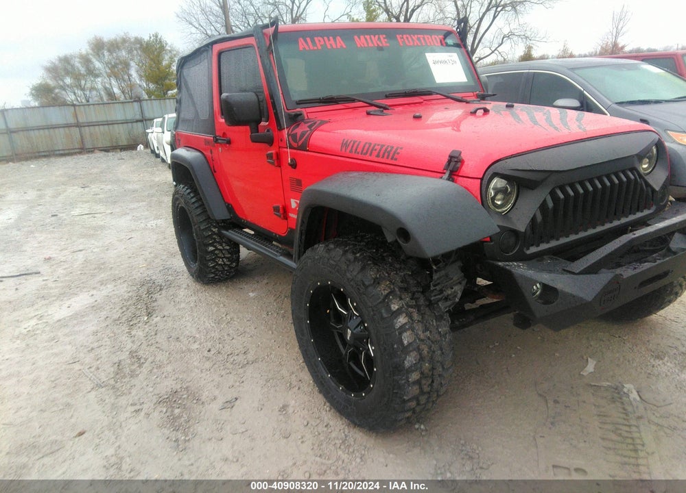 2007 JEEP WRANGLER X VIN: 1J4FA24117L128840