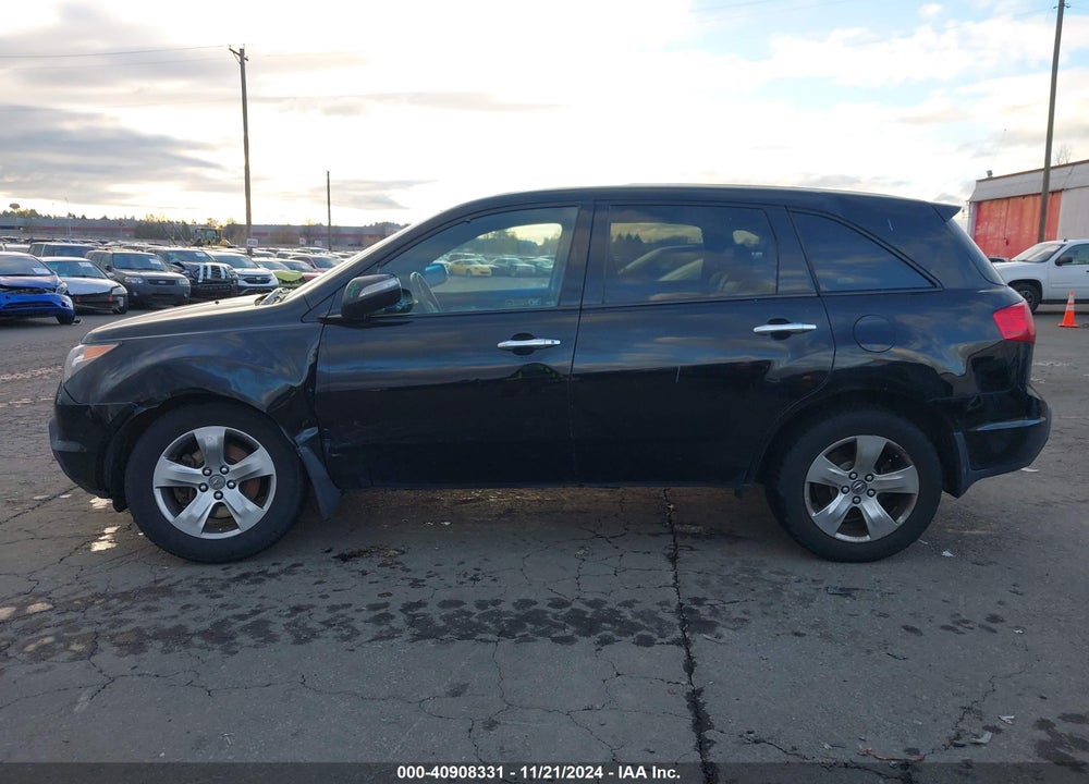 2007 ACURA MDX TECHNOLOGY PACKAGE VIN: 2HNYD28307H504792