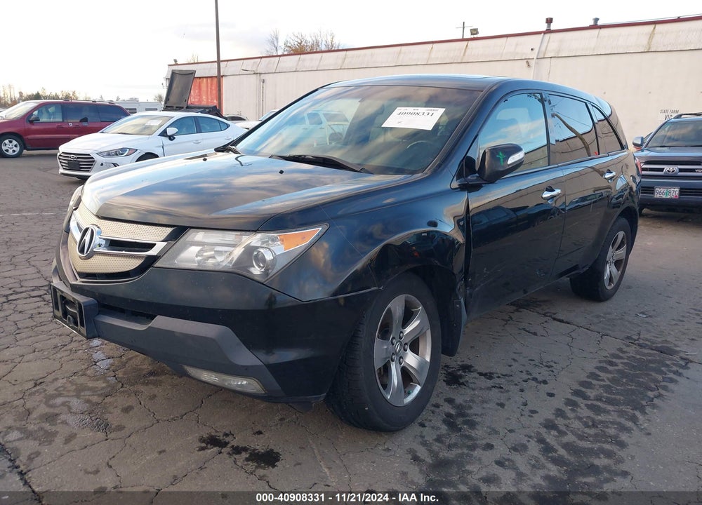 2007 ACURA MDX TECHNOLOGY PACKAGE VIN: 2HNYD28307H504792