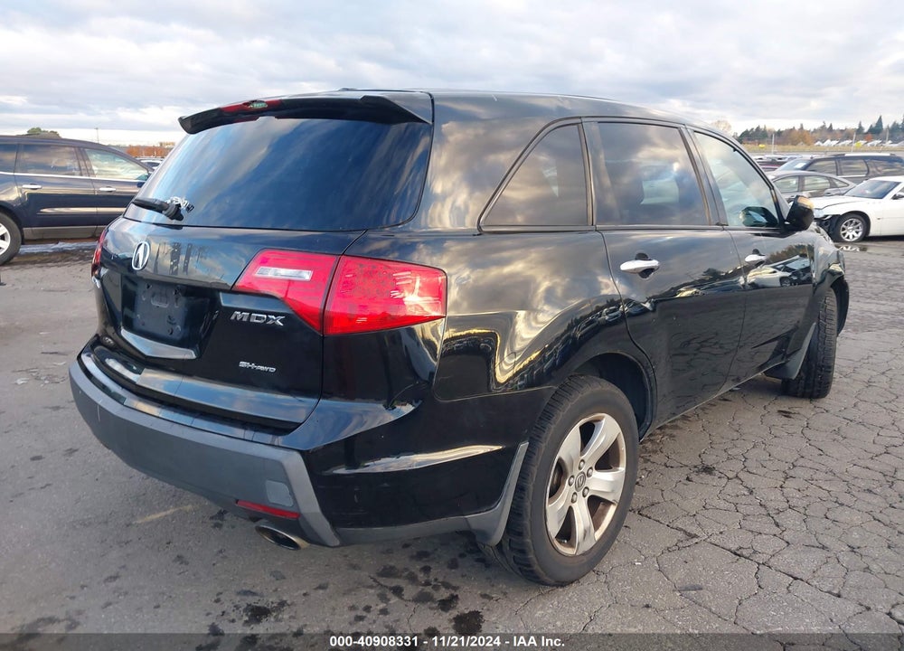 2007 ACURA MDX TECHNOLOGY PACKAGE VIN: 2HNYD28307H504792