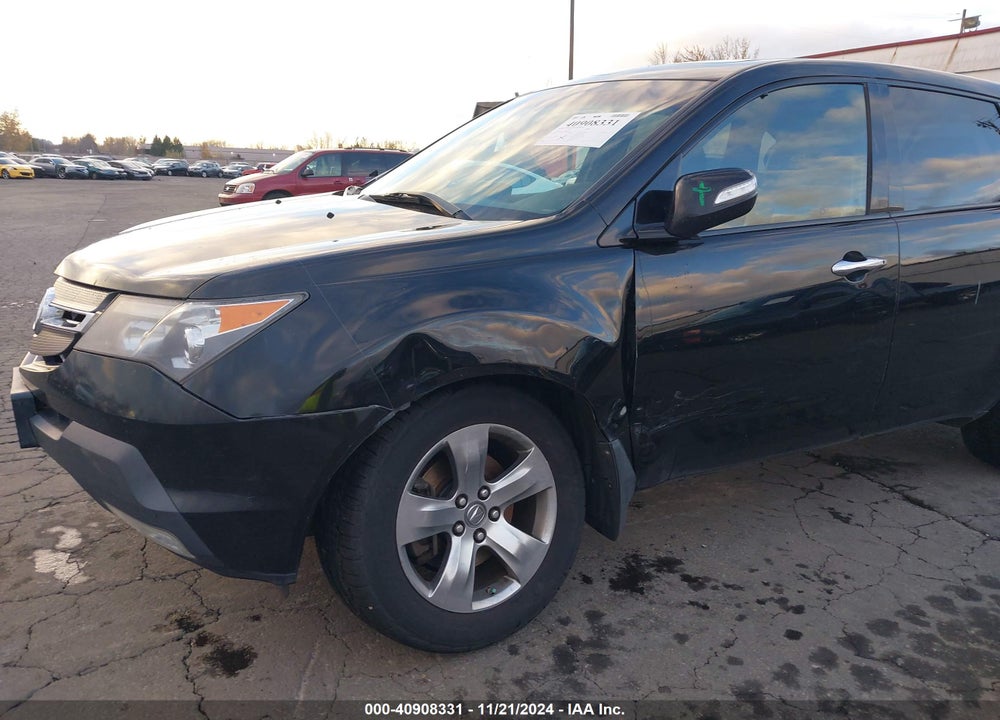 2007 ACURA MDX TECHNOLOGY PACKAGE VIN: 2HNYD28307H504792