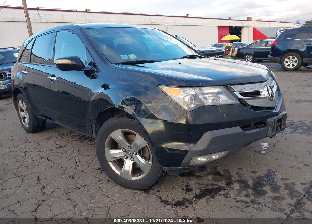2007 ACURA MDX TECHNOLOGY PACKAGE VIN: 2HNYD28307H504792